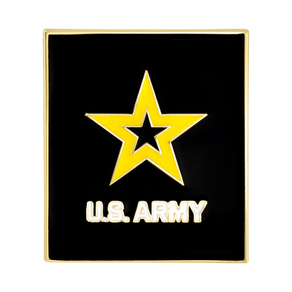 United States Army Star Logo on 3/4" Lapel Pin