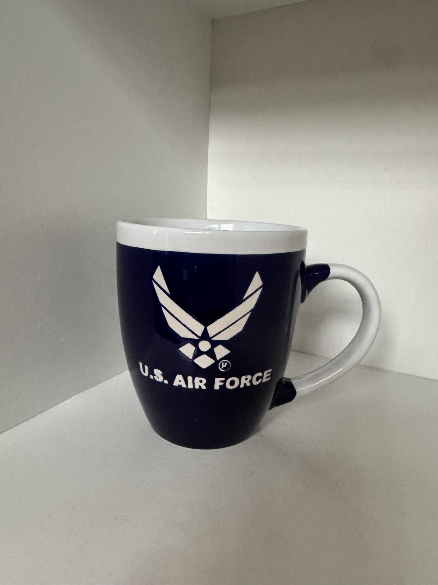 US Air Force Cobalt/White 16oz Mug