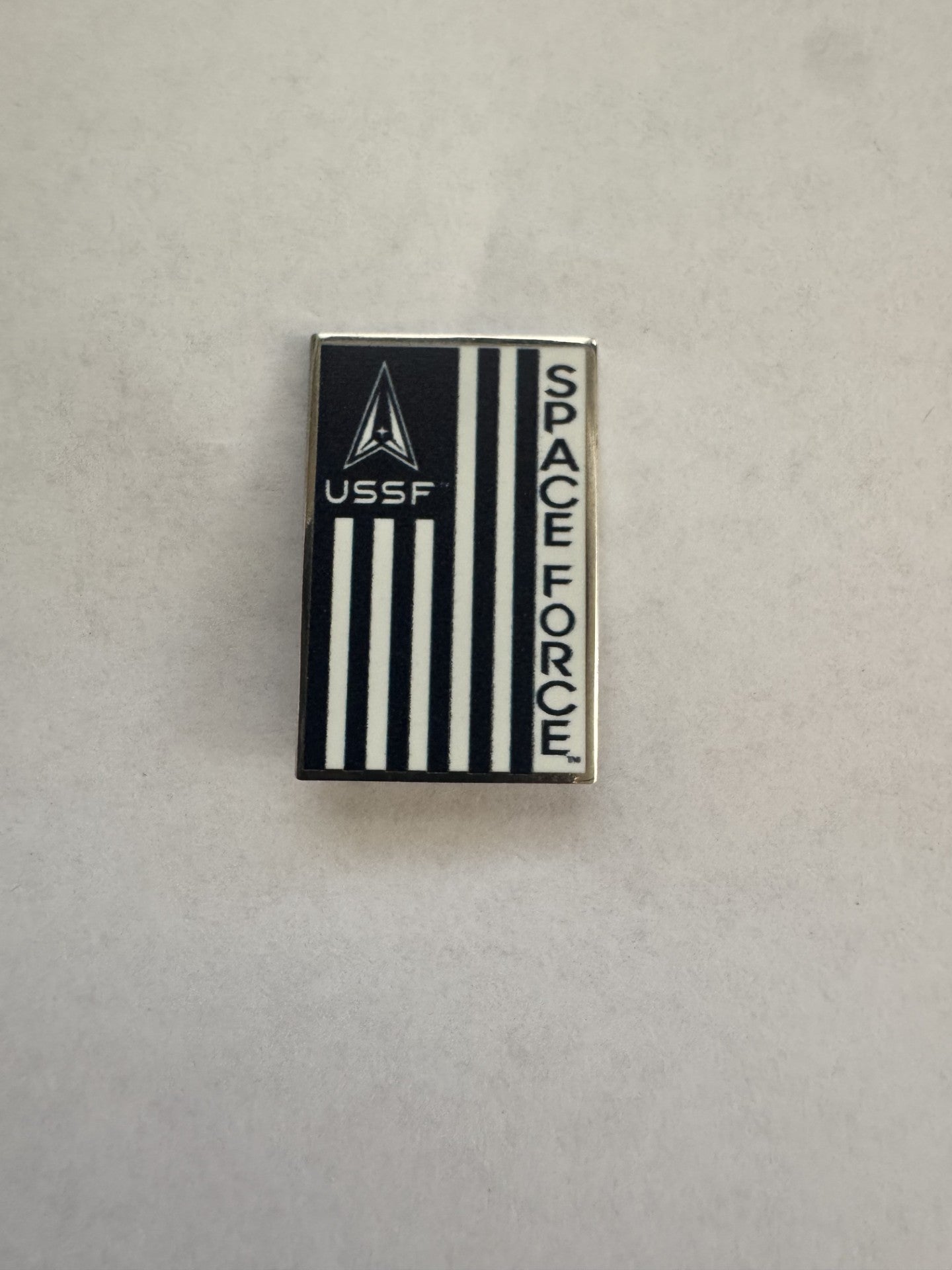 Space Force Vertical Lapel Pin